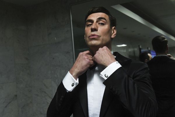 Актер Дмитрий Дюжев на церемонии вручения премии имени Владимира Высоцкого Своя колея