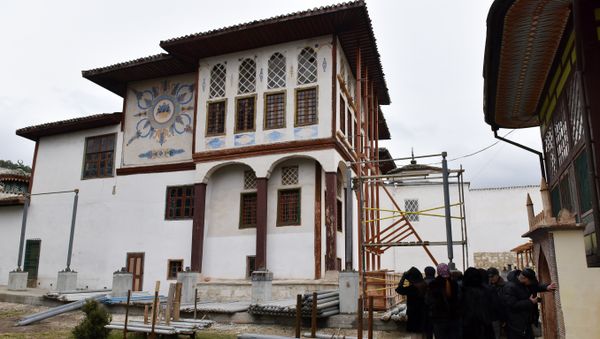 Реставрация Ханского дворца в Бахчисарае