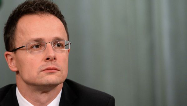 Глава МИД Венгрии Петр Сиярто
