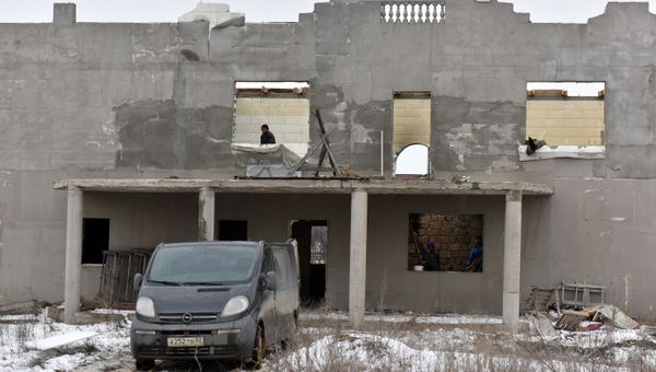 Самострой на самозахвате Стрелковое в Симферополе Самострой на самозахвате Стрелковое в Симферополе