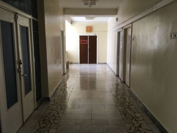 Коридор в Республиканской детской клинической больнице 