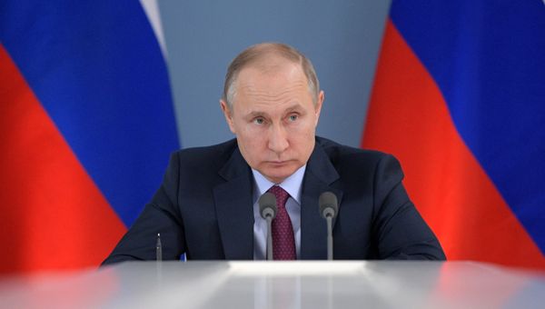 Рабочая поездка президента РФ В. Путина в Самарскую область