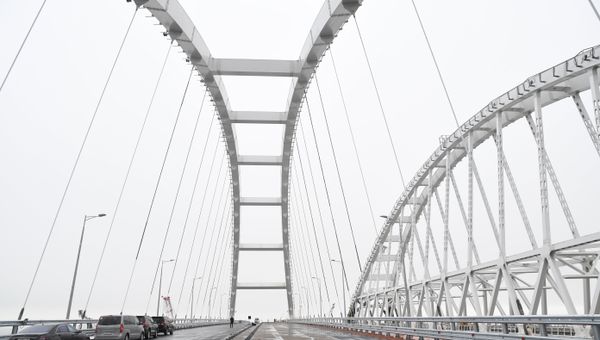 Строительство Крымского моста