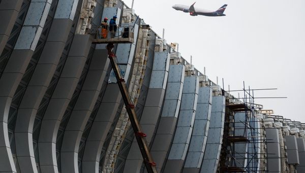 Строительство нового терминала аэропорта Симферополь