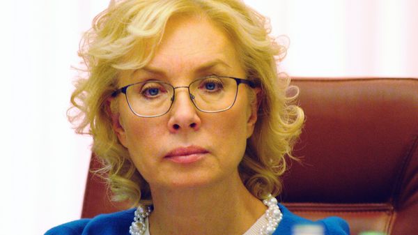 Людмила Денисова на заседании Кабинета министров Украины