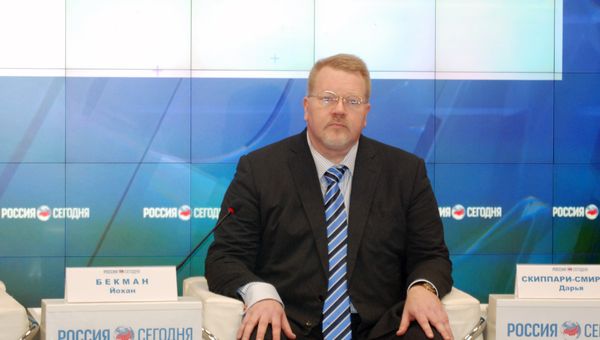 Финский правозащитник и общественный деятель Йохан Бекман