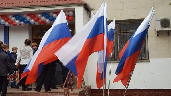 Избирательный участок в Симферополе. 18 марта 2018