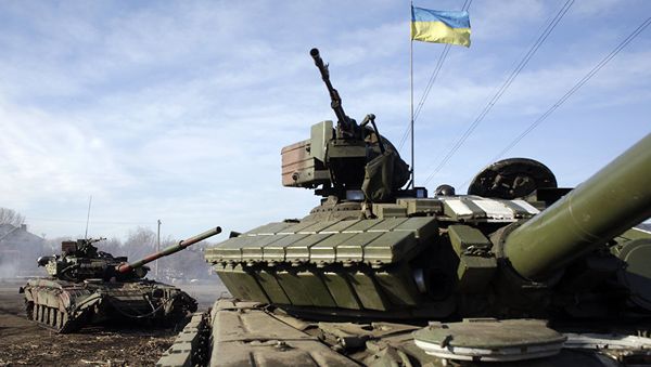 Танк украинской армии. Архивное фото