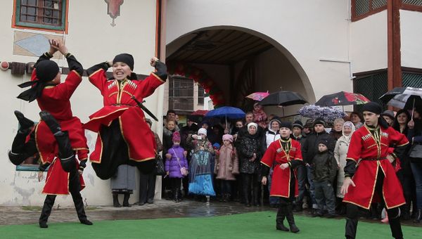 Празднование мусульманского праздника Навруз