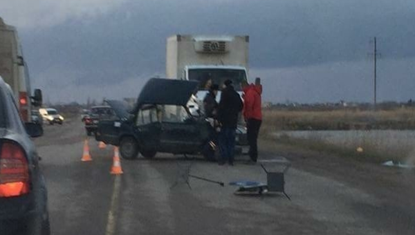 ДТП на въезде в Евпаторию ДТП на въезде в Евпаторию