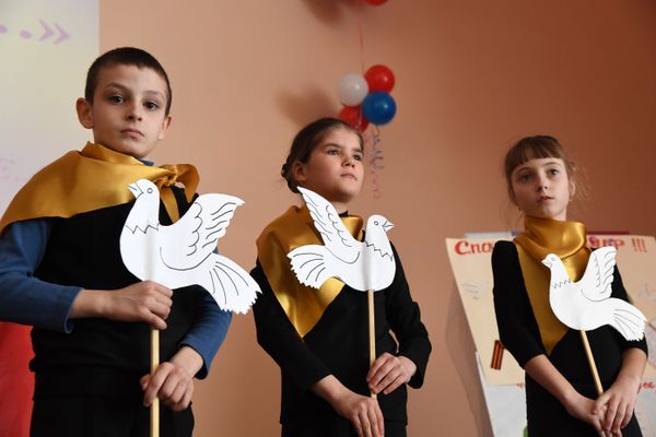 Участники городского этапа ежегодного патриотического конкурса Мы - наследники Победы