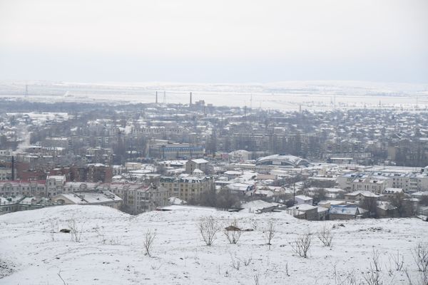 Заснеженная Керчь. 22 марта 2018