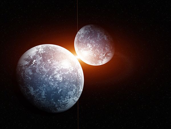 Луна и Земля могли произойти из одного пылевого облака