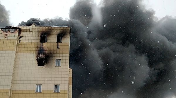 Пожар в торговом центре «Зимняя вишня» в Кемерово 
