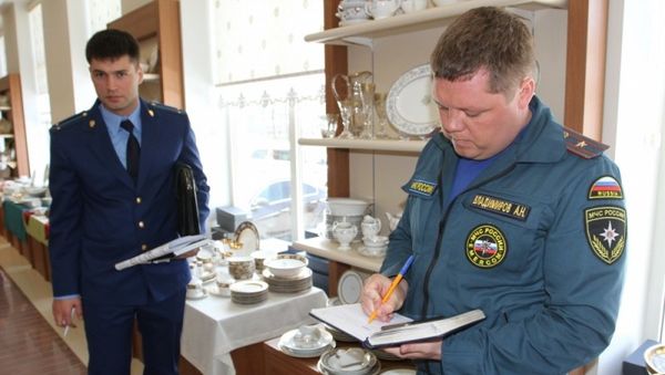 Проверка системы противопожарной безопасности в ТЦ Shen Проверка системы противопожарной безопасности в ТЦ Shen