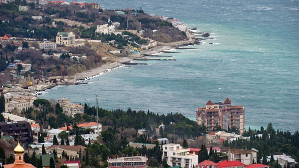 Побережье Симеиза в Крыму. Архивное фото