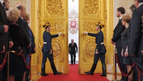 Церемония инаугурации избранного президента РФ В.Путина
