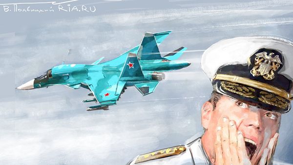 Атака русских самолетов на американский эсминец: фельетон-инсайд