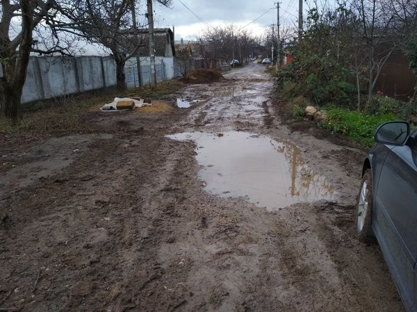 Дорога в Крыму, нанесенная на интерактивную карту проекта ОНФ Дорожная инспекция ОНФ/Карта убитых дорог
