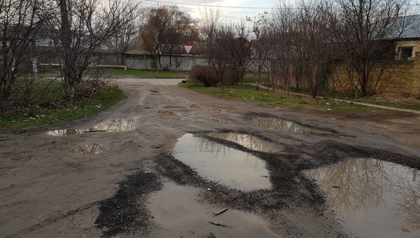 Дорога в Крыму, нанесенная на интерактивную карту проекта ОНФ Дорожная инспекция ОНФ/Карта убитых дорог