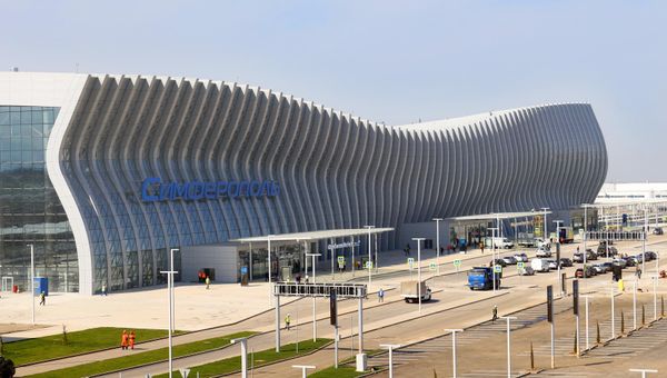 Новый терминал аэропорта Симферополь