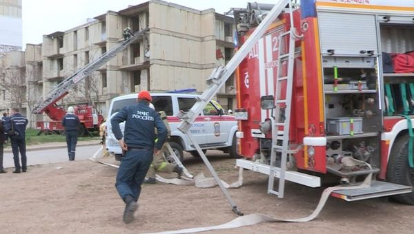 Ликвидации последствий взрыва бытового газа. Архивное фото