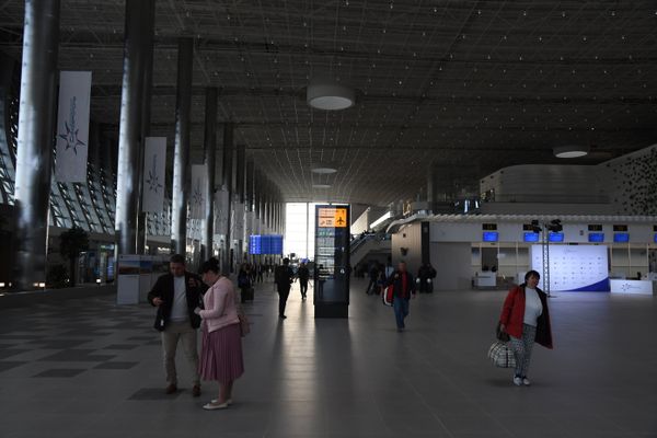 Новый терминал аэропорта Симферополь начал свою работу