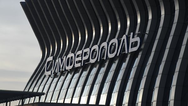 Новый терминал аэропорта Симферополь начал свою работу