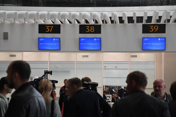 Новый терминал аэропорта Симферополь начал свою работу