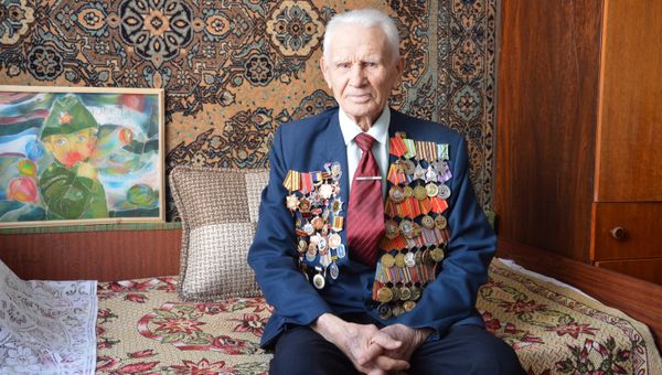 Ветеран Великой Отечественной и участник освобождения Крыма Иван Иванович Робак