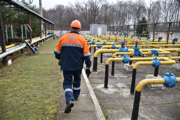 Газодобывающее предприятие на Украине
