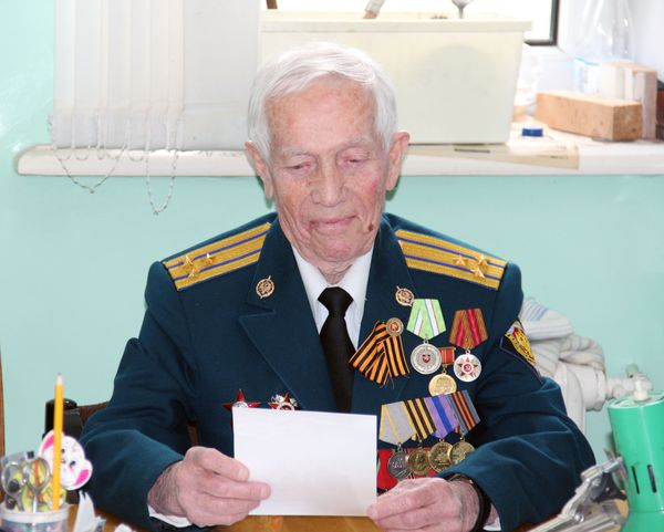 Ветеран военной контрразведки СМЕРШ Владимир Кармалинов