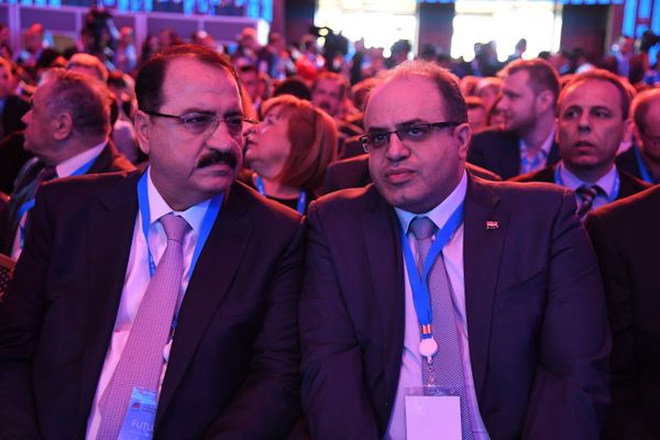 Представители сирийской делегации на открытии IV ЯМЭФ