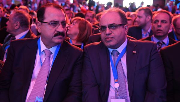 Представители сирийской делегации на открытии IV ЯМЭФ