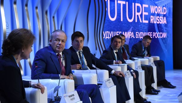 Сопредседатель общественной организации Деловая Россия, председатель правления Фонда ЯМЭФ Андрей Назаров на IV Ялтинском международном экономическом форуме