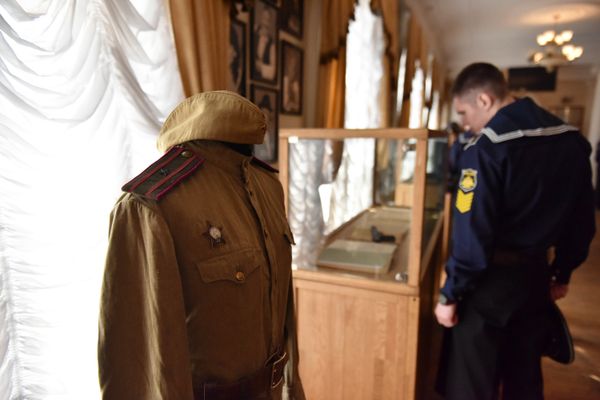  Выставка в Севастополе, посвященная 75-летию создания управления контрразведки Смерш