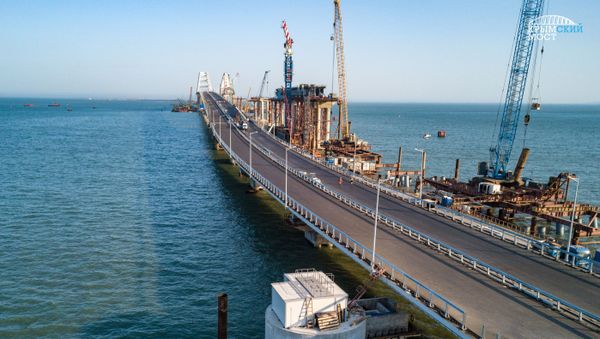 Строительство моста через Керченский пролив