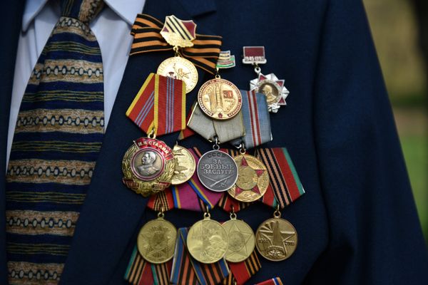 Ветеран Великой Отечественной войны Михаил Степанович Латоха