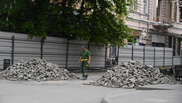 Реконструкция улицы Пушкина в Симферополе