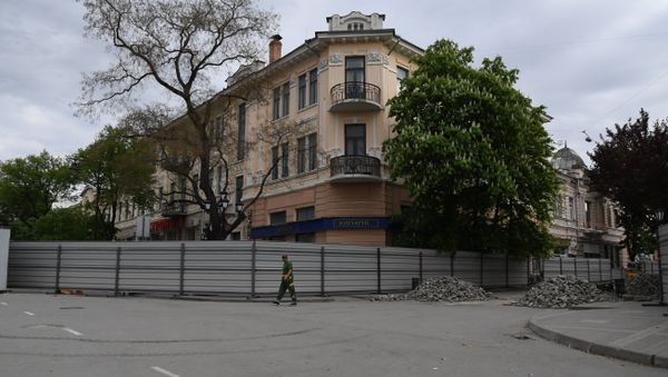 Реконструкция улицы Пушкина в Симферополе
