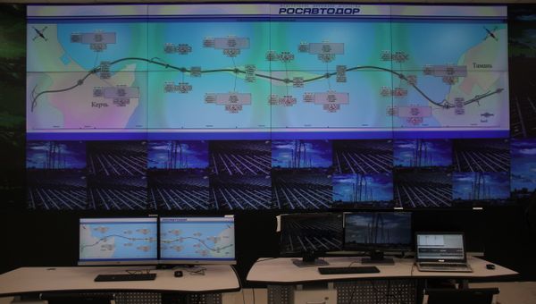 Центр управления на Крымском мосту