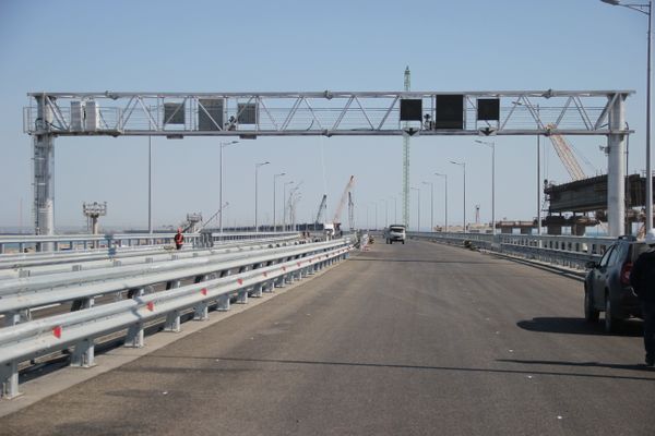 Автомобильная часть Крымского моста