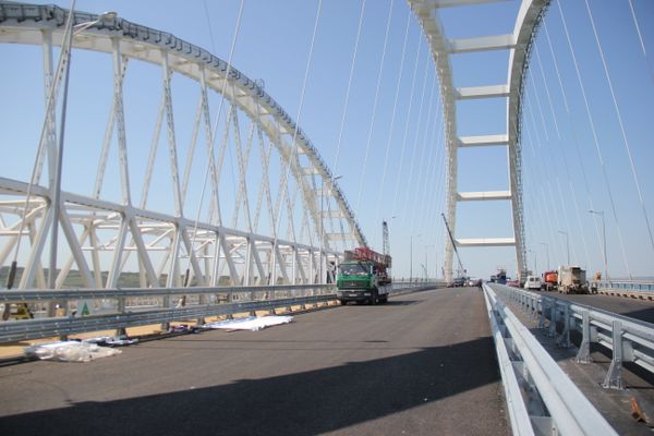 Автомобильная часть Крымского моста