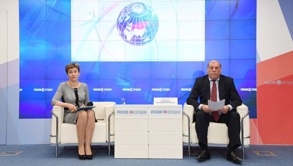 Пресс-конференция председателя Госкомитета по водному хозяйству и мелиорации Республики Крым Игоря Вайля