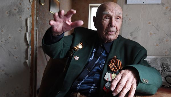 Ветеран Великой Отечественной войны и участник освобождения Крыма Иван Иванович Кандыба
