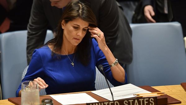 Постоянный представитель США в Совете Безопасности ООН Никки Хейли