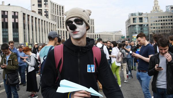 Митинг в поддержку Telegram