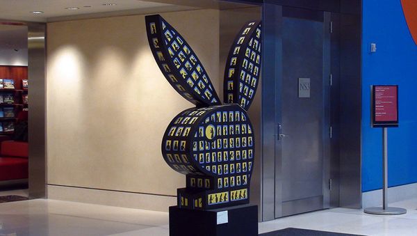 Логотип журнала Playboy. Архивное фото