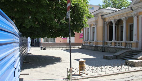 Второй этап реконструкции улицы Пушкина в центре Симферополя
