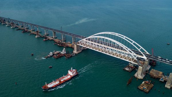 Строительство Крымского моста